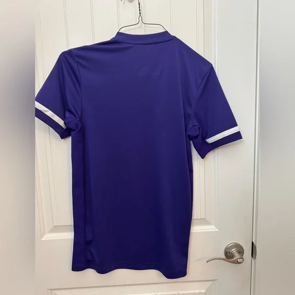 Adidas Men's Purple Sports Shirt aeroready small - Picture 5 of 5